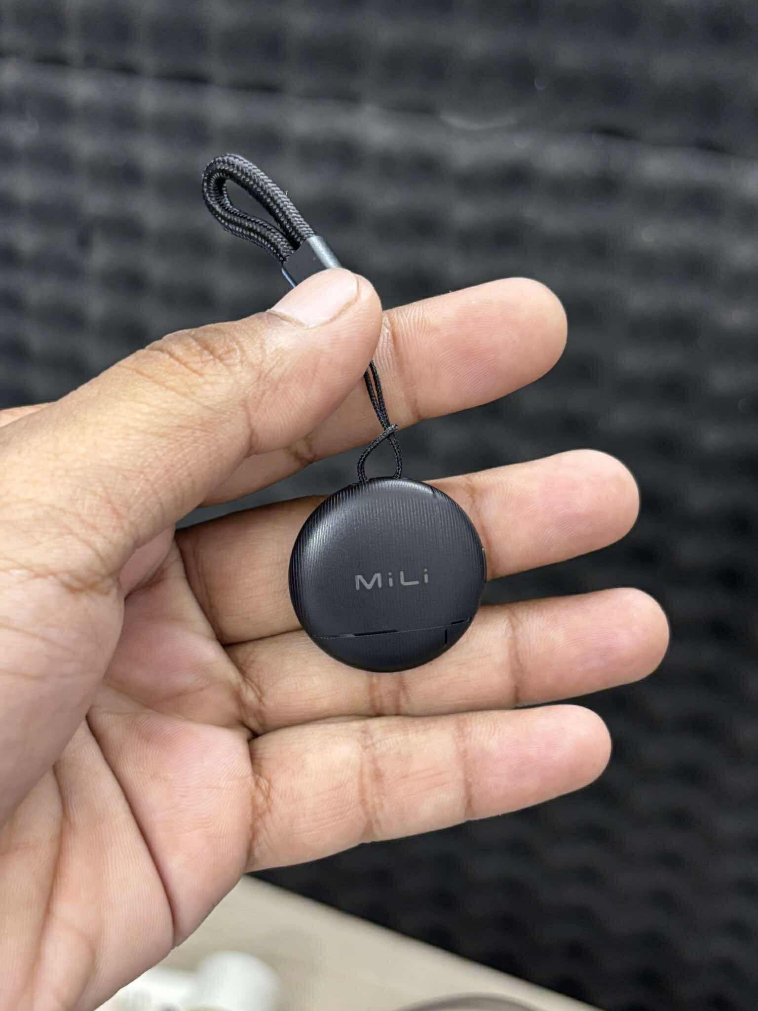 Mili LiTag Duo – Dual System Tracker for iOS or Android, Bluetooth Tracking Tag/Key Finder/Luggage Tracker/Item Locator, Compatible with iOS Find My or Google Find Hub App alt