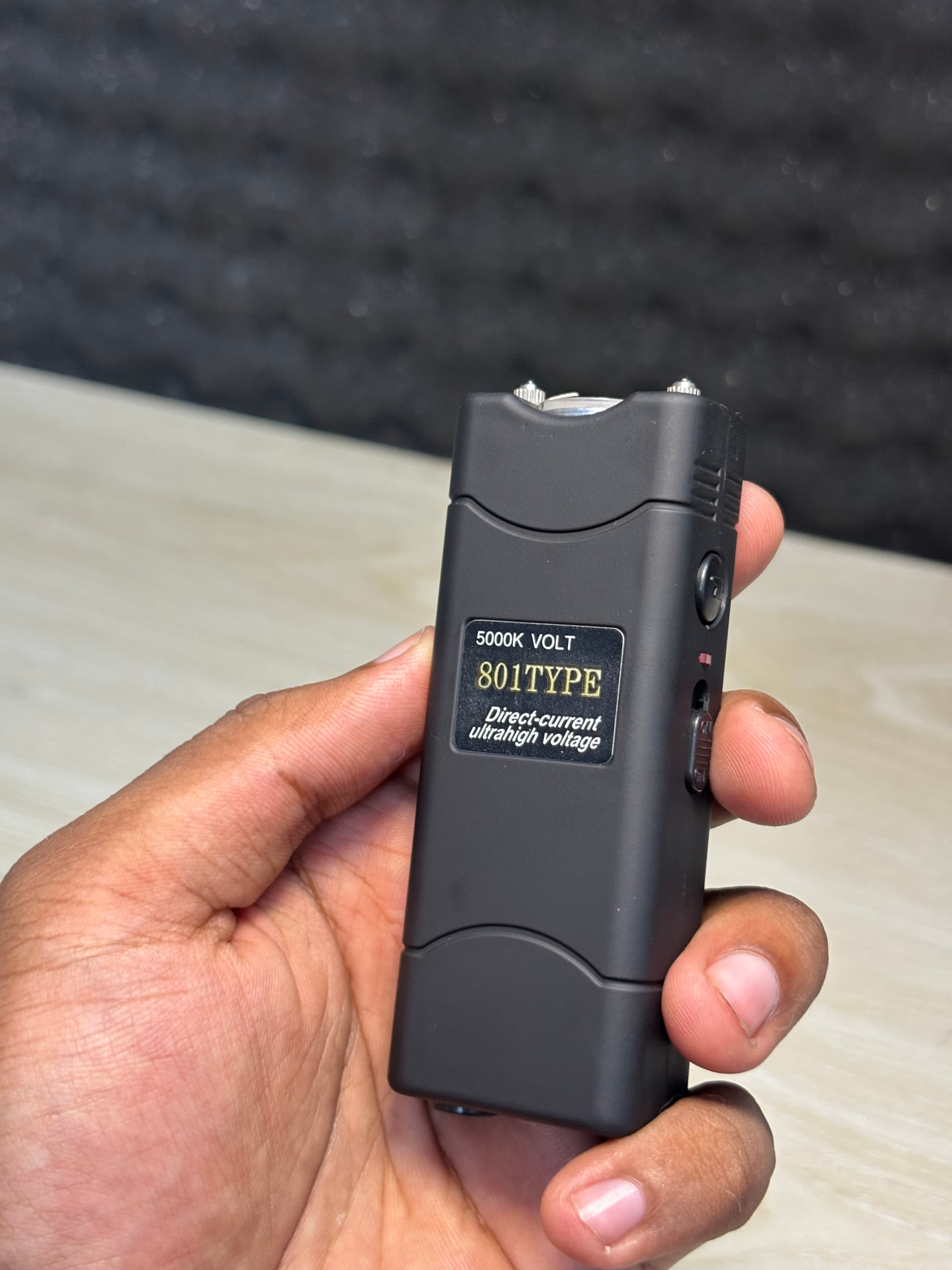 801 type stun gun electric shock Power 5000k volt Stun gun- treaser gun