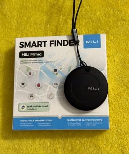 MiLi MiTag Android Location Tracker Device – Compatible with Google’s Find My Device