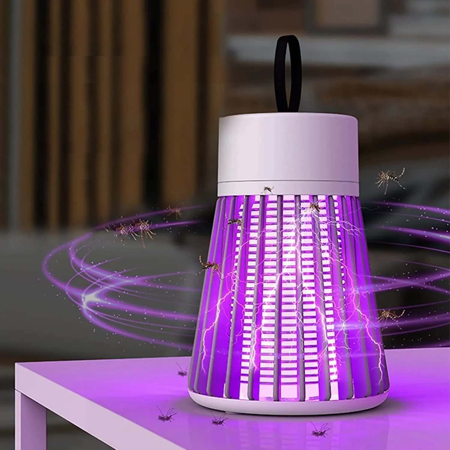 Electronic LED Mosquito Killer Machine Trap Lamp (USB Powered)